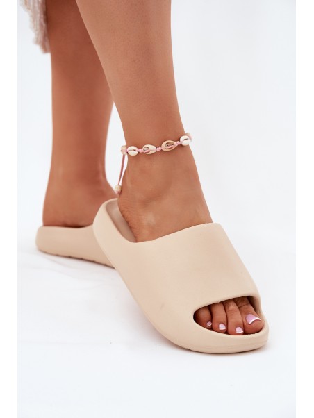 Women's Foam Slippers Beige Rivasol