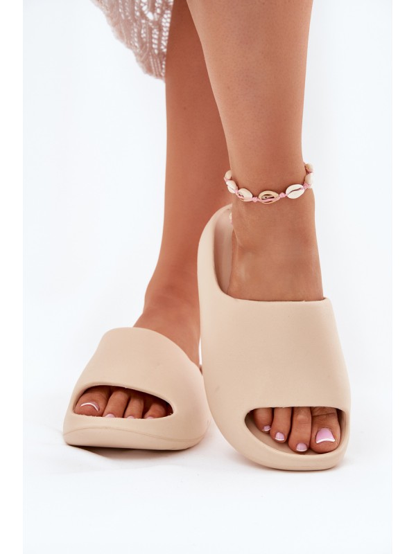 Women's Foam Slippers Beige Rivasol 2