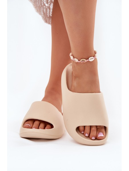Women's Foam Slippers Beige Rivasol