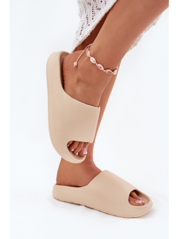 Women's Foam Slippers Beige Rivasol