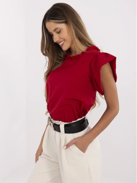 Bluzka-LK-BZ-506781-1.12-czerwony