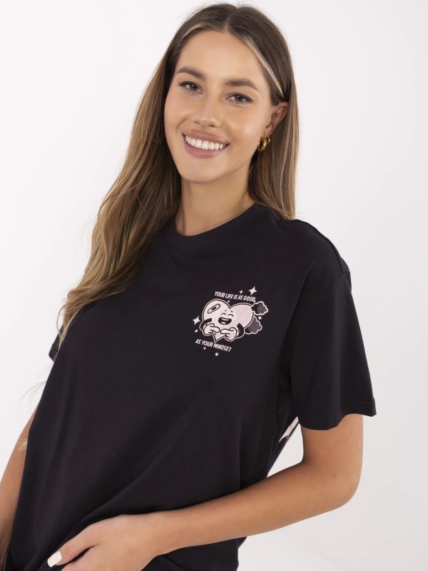 T-shirt-D12022AC02645I-ciemny szary