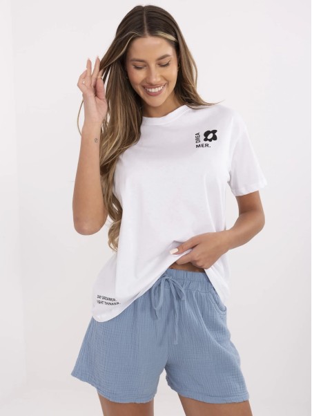 T-shirt-D12022AC02705A-biało-niebieski