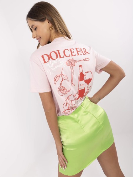 T-shirt-D12022M02738A-jasny różowy