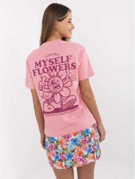 T-shirt-D12022AC02645I-różowy