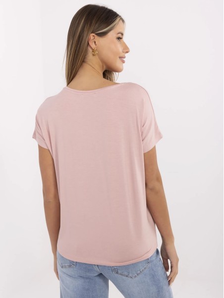 T-shirt-D12100M02737A-jasny różowy