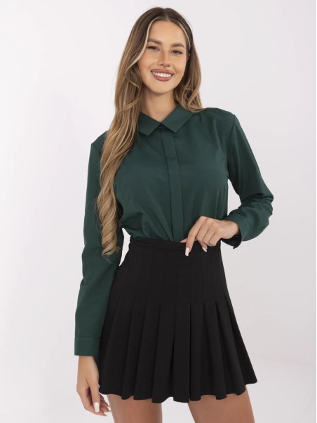 Koszula-LK-KS-508948.67-ciemny zielony