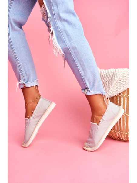 Classic Women's Espadrilles Grey Flaure