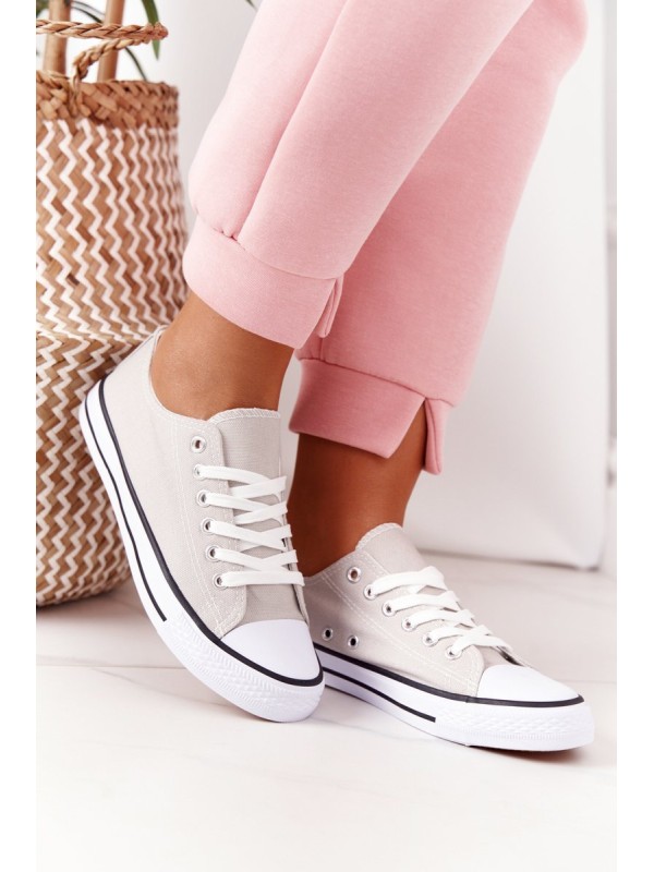 Women's Classic Sneakers Grey Omerta
