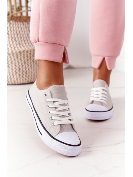Women's Classic Sneakers Grey Omerta