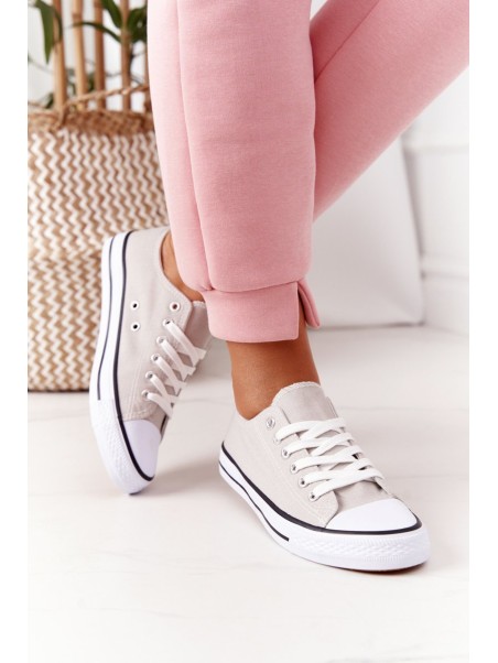 Women's Classic Sneakers Grey Omerta