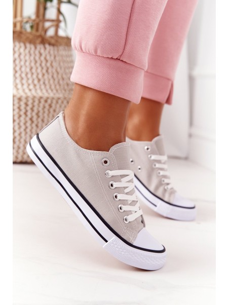 Women's Classic Sneakers Grey Omerta