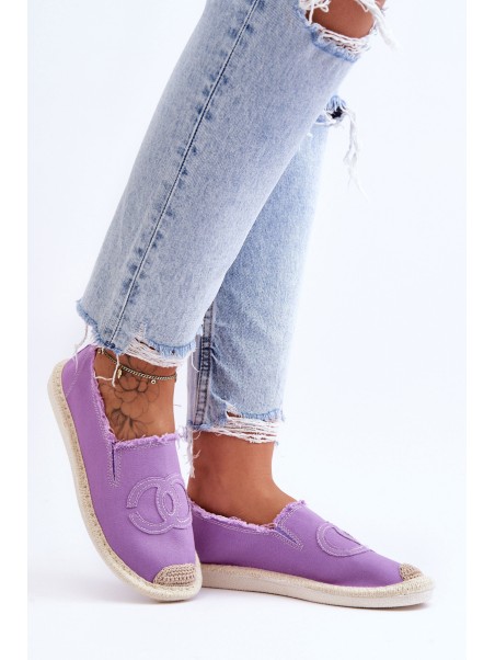 Moteriškos espadrilės „Violet Flaure“