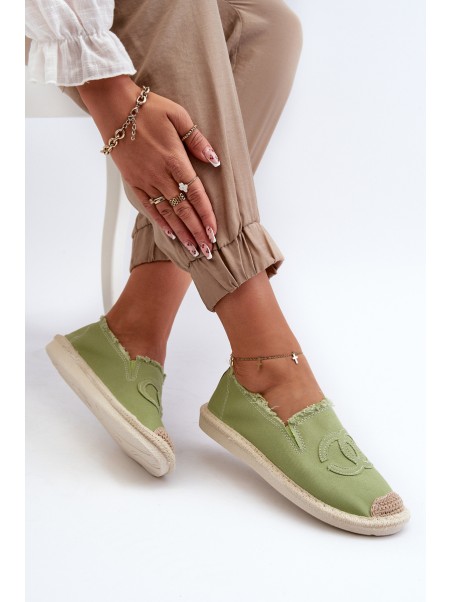 Classic Women's Espadrilles Green Flaure