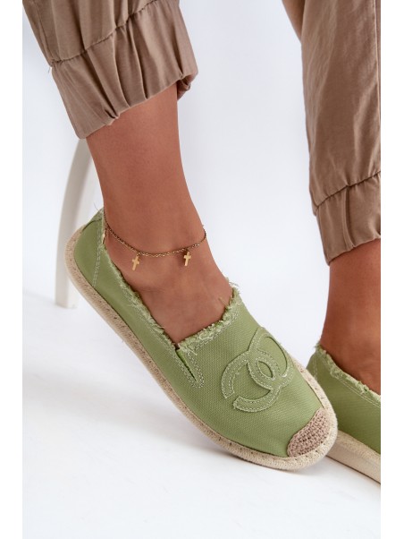 Classic Women's Espadrilles Green Flaure