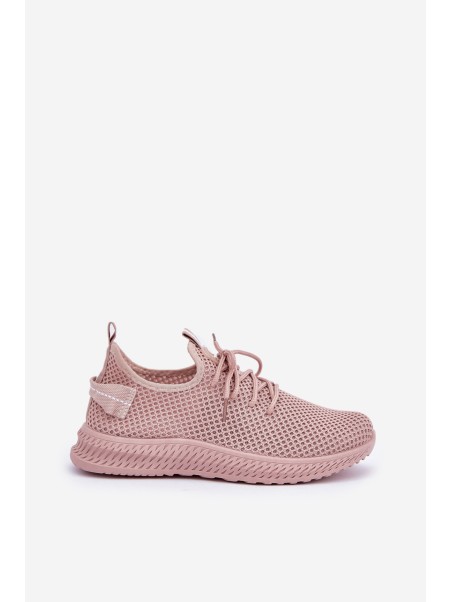 Mesh Slip-on Sports Shoes Women Pink Harice
