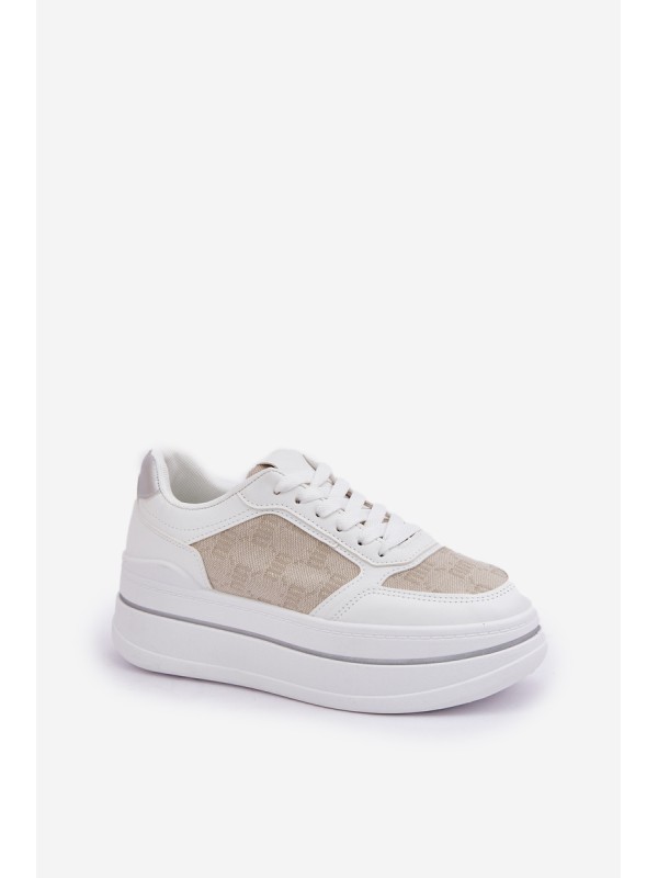 Women's Patterned Sneakers White Fenarra