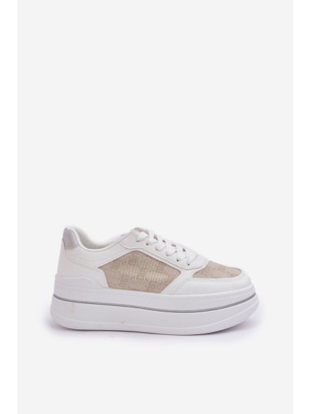 Women's Patterned Sneakers White Fenarra
