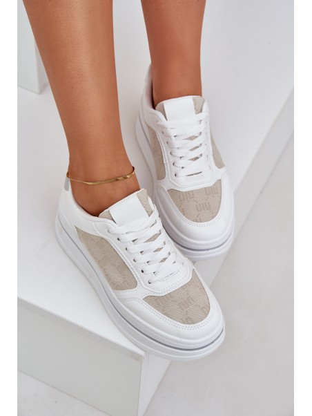 Women's Patterned Sneakers White Fenarra