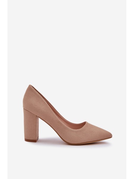Moteriški aukštakulniai „On A Block Eco Suede“ tamsiai smėlio spalvos „Florena“