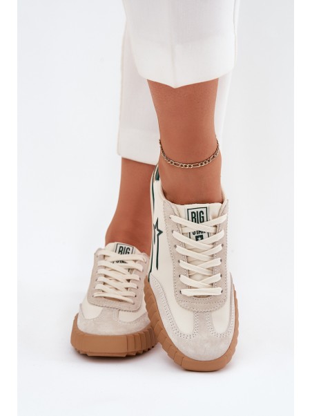 Low Women's Sneakers Big Star NN274867 Beige