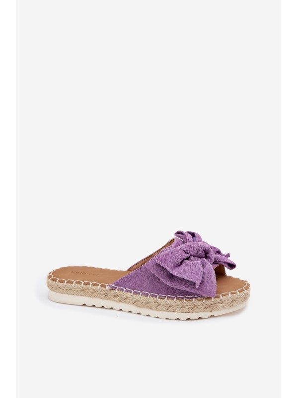 Womens Platform Sandals With Weaving And Bow Purple Alpireda Womens Platform Sandals With Weaving And Bow Purple Alpireda