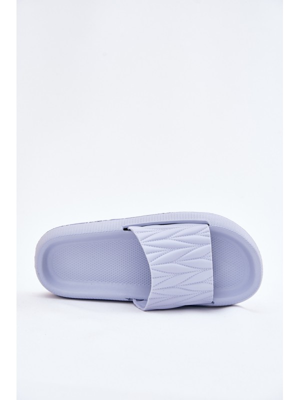 Moteriškos putplasčio platforminės basutės mėlynos Vanesha