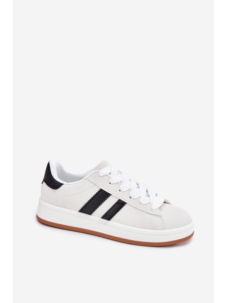 Women's Sports Sneakers Made Of Eco Leather White Ravina