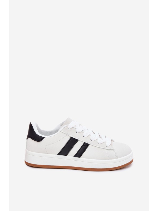 Women's Sports Sneakers Made Of Eco Leather White Ravina