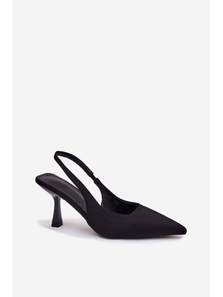 Ladies High Heels Sandals Black Lunira