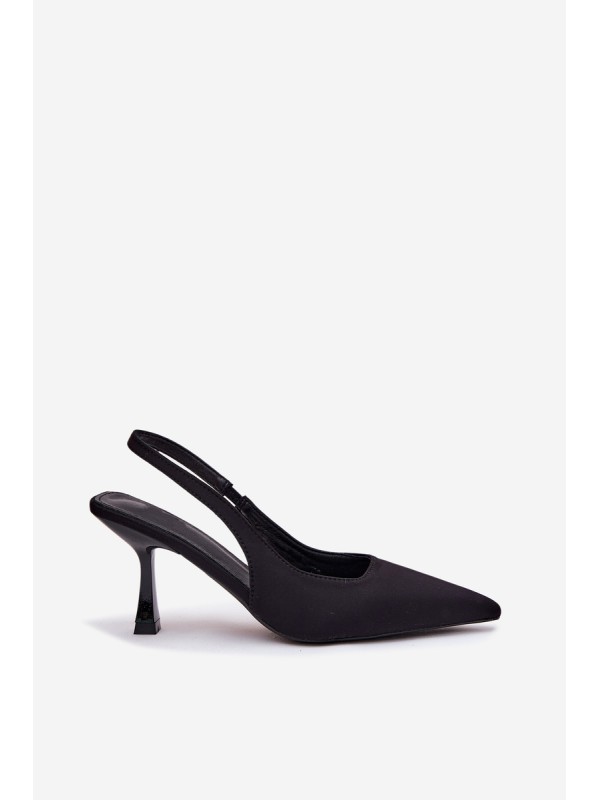 Ladies High Heels Sandals Black Lunira