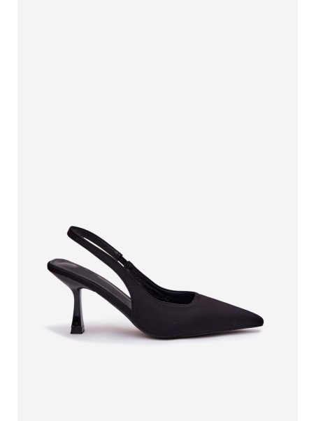 Ladies High Heels Sandals Black Lunira