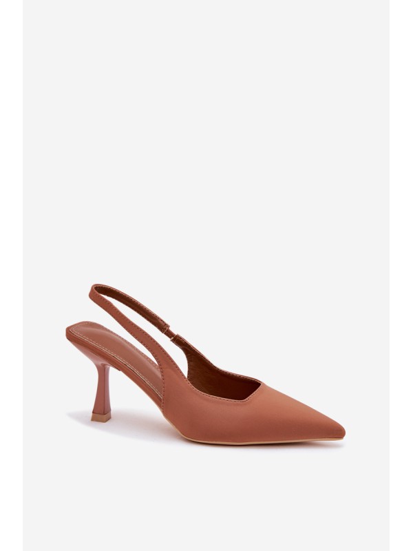 Women's Stiletto Sandals Camel Lunira