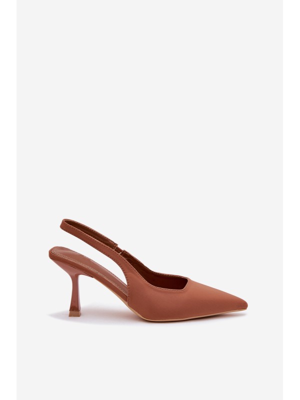 Women's Stiletto Sandals Camel Lunira