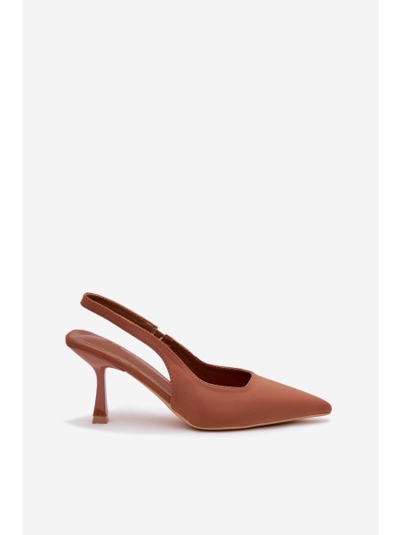 Women's Stiletto Sandals Camel Lunira