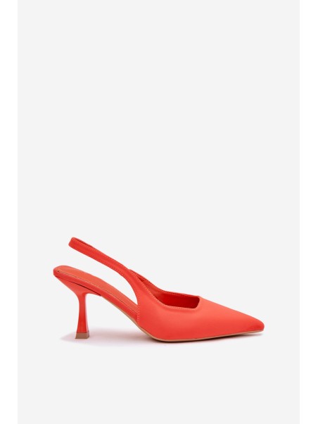 Women's Stiletto Sandals Orange Lunira