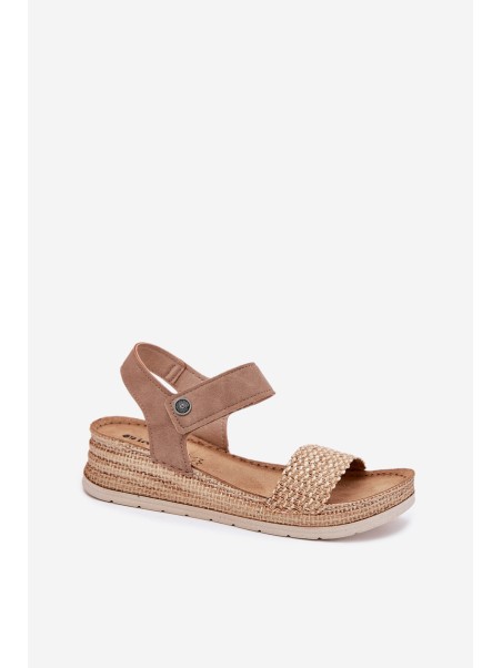Women's Wedge Sandals Beige Inblu RV000014