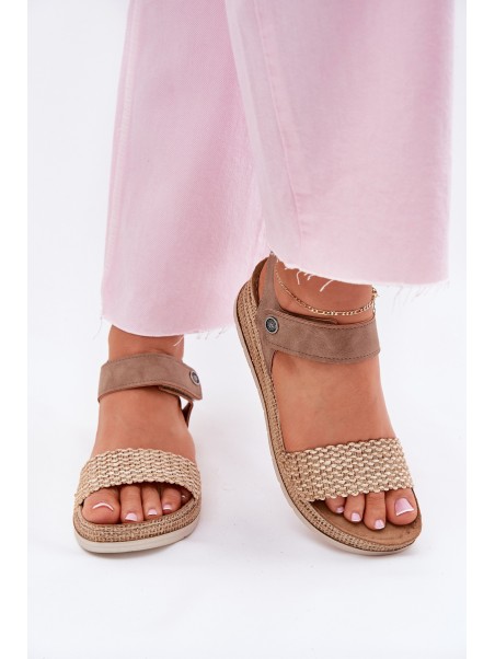 Women's Wedge Sandals Beige Inblu RV000014