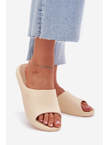 Women's Slippers 4F Beige 4FMM00FFLIF093A-83S