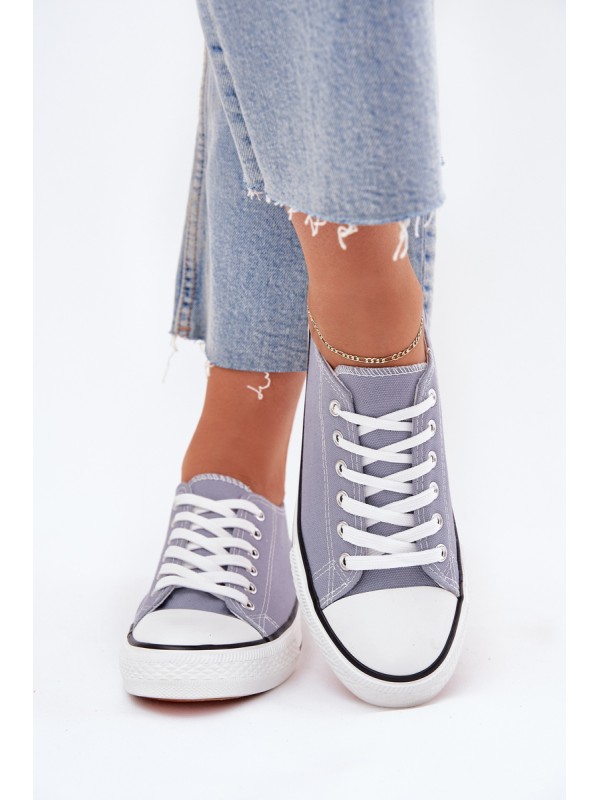 Women's Classic Sneakers Blue Omerta