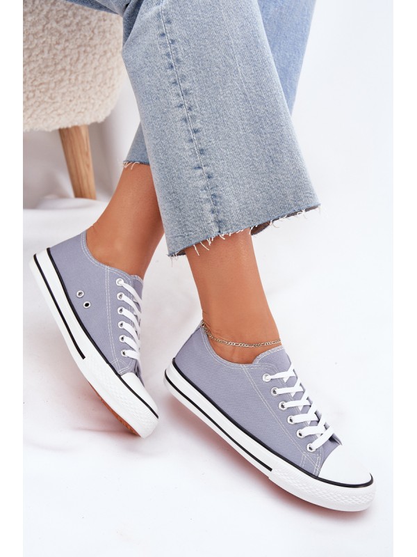 Women's Classic Sneakers Blue Omerta