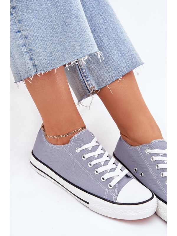 Women's Classic Sneakers Blue Omerta