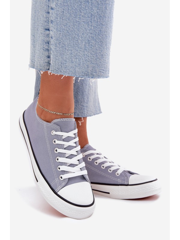 Women's Classic Sneakers Blue Omerta