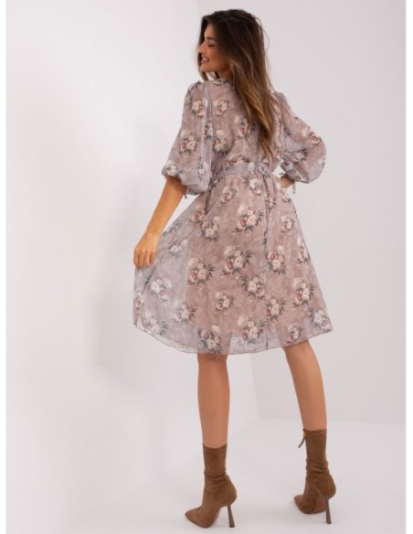 Sukienka-LK-SK-509388.88-ciemny bezowy