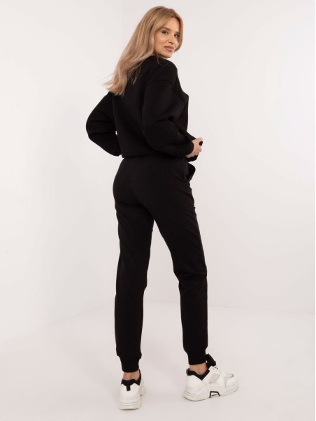 Spodnie dresowe-CLM-DR-1275.30-czarny