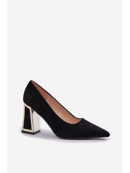 Elegant Stiletto Heels Black