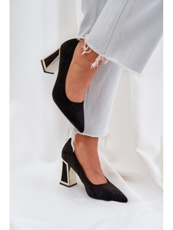 Elegant Stiletto Heels Black