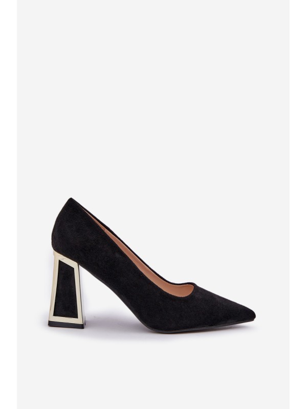 Elegant Stiletto Heels Black