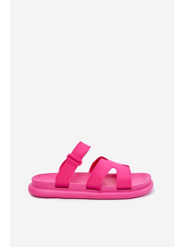 Women's Rubber Slides With Strap Fuchsia Tavirae Women's Rubber Slides With Strap Fuchsia Tavirae