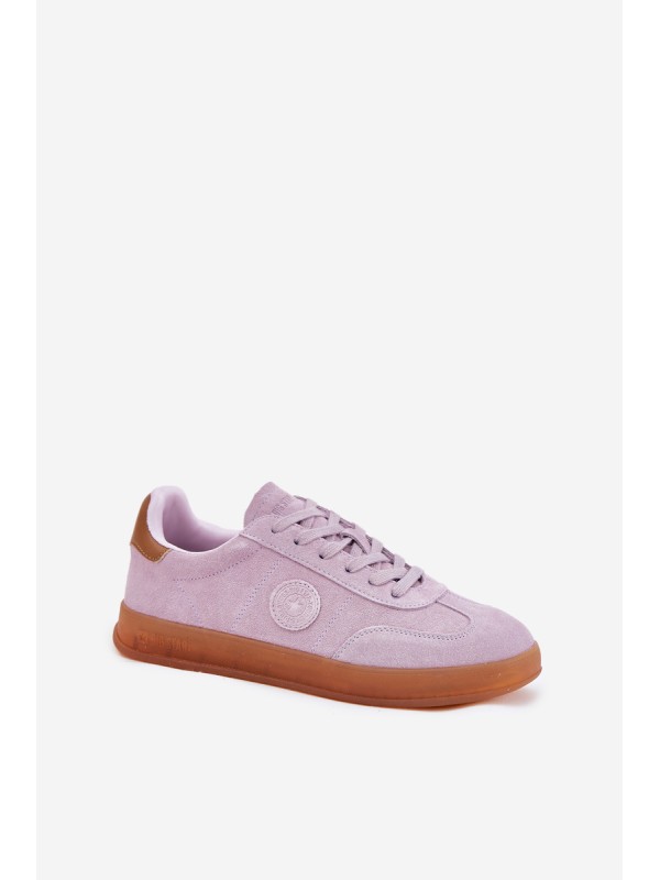 Moteriški zomšiniai sportbačiai Big Star RR274850 HI-POLY SYSTEM violetiniai